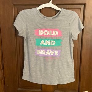 Bold and Brave tee